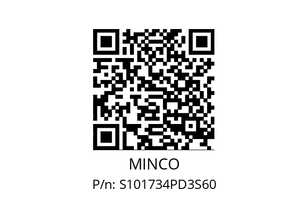   MINCO S101734PD3S60