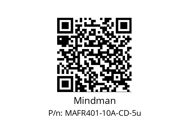   Mindman MAFR401-10A-CD-5u