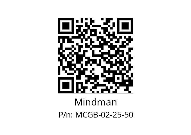   Mindman MCGB-02-25-50