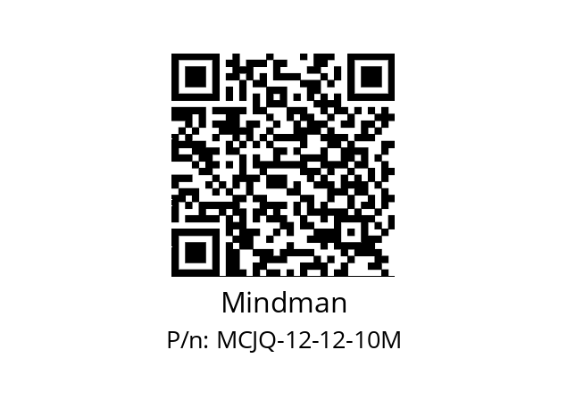   Mindman MCJQ-12-12-10M