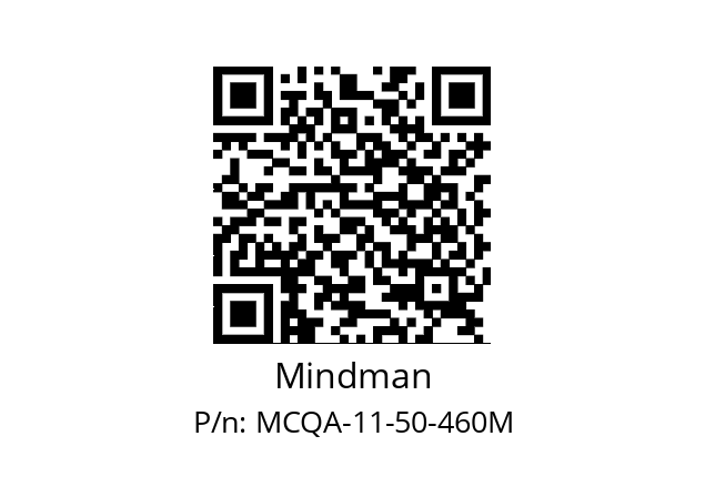   Mindman MCQA-11-50-460M