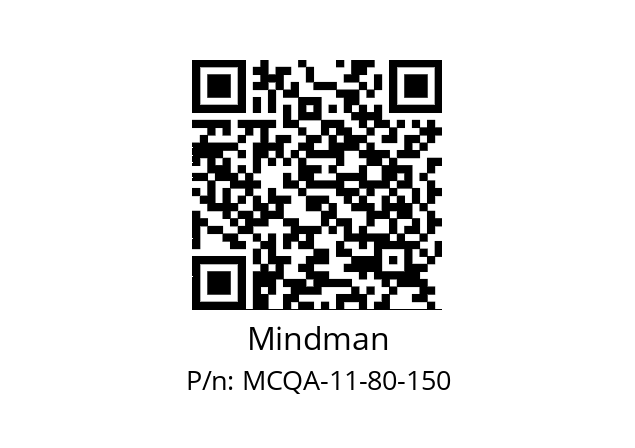   Mindman MCQA-11-80-150