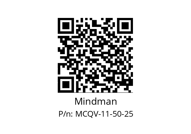   Mindman MCQV-11-50-25