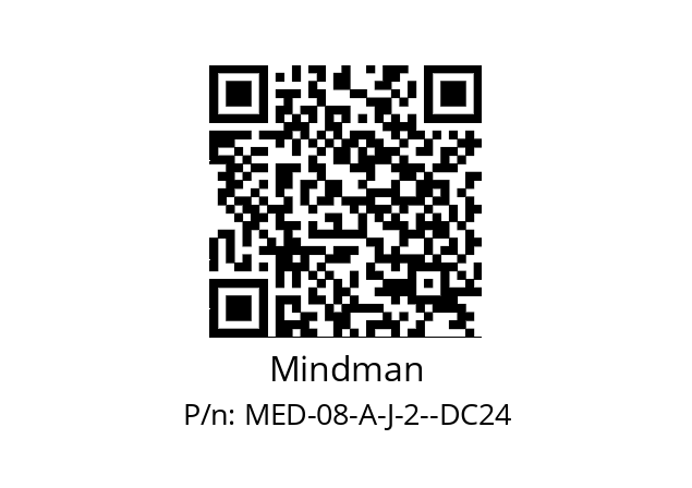   Mindman MED-08-A-J-2--DC24