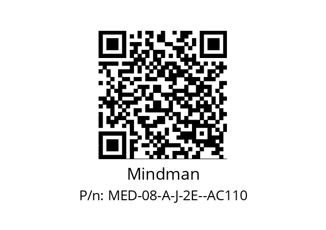   Mindman MED-08-A-J-2E--AC110