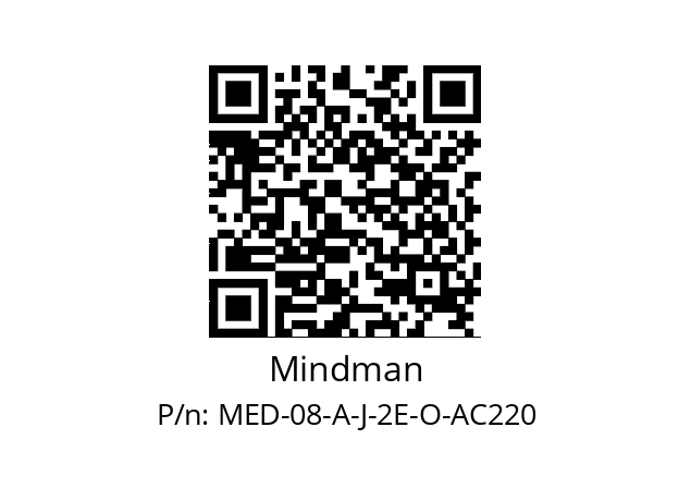   Mindman MED-08-A-J-2E-O-AC220