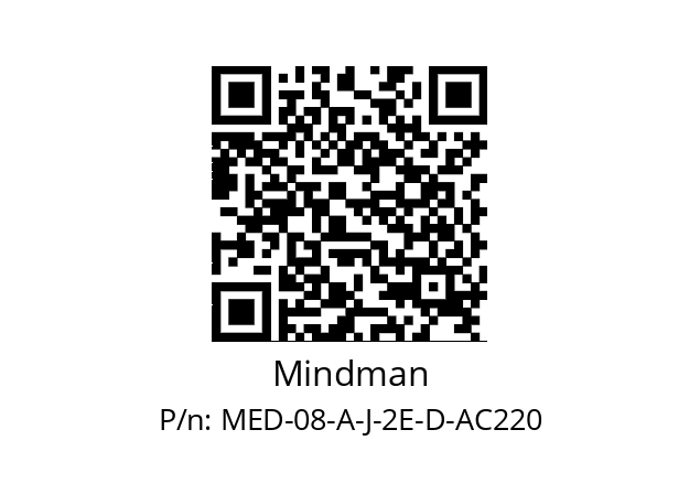   Mindman MED-08-A-J-2E-D-AC220