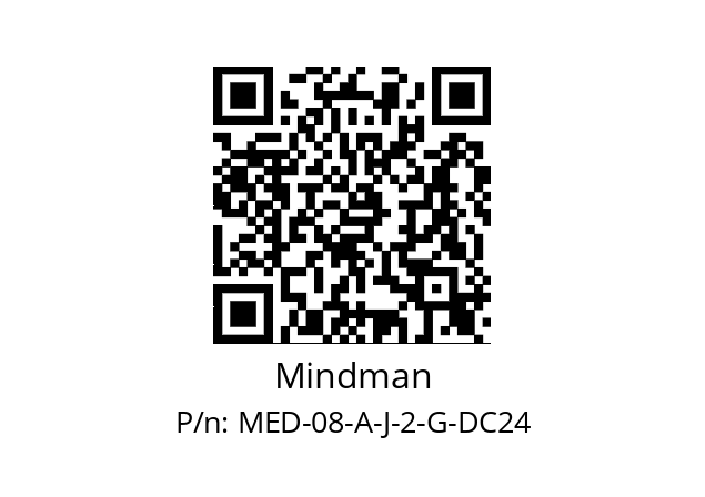   Mindman MED-08-A-J-2-G-DC24