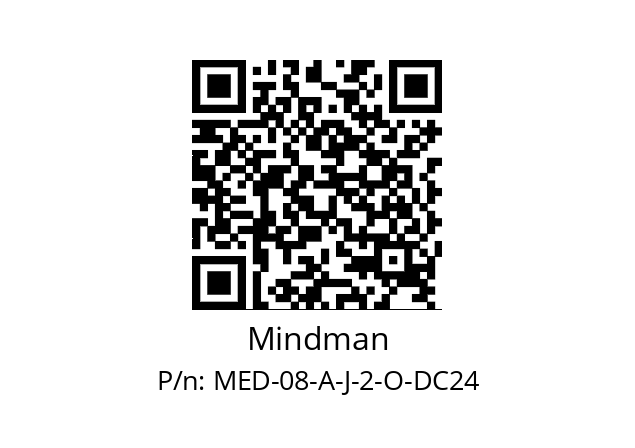   Mindman MED-08-A-J-2-O-DC24