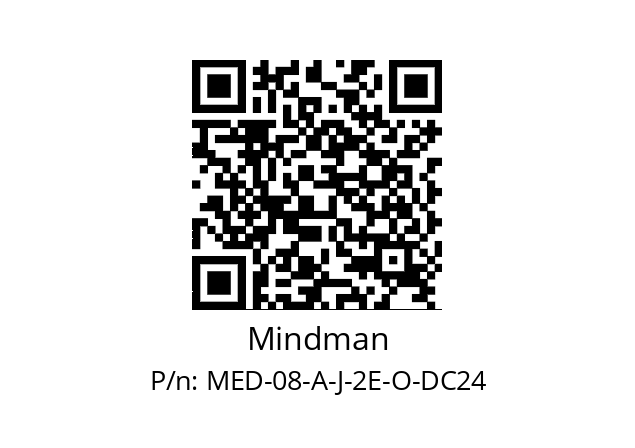   Mindman MED-08-A-J-2E-O-DC24