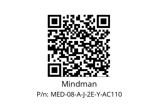   Mindman MED-08-A-J-2E-Y-AC110