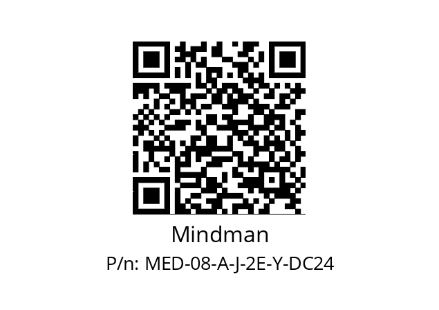   Mindman MED-08-A-J-2E-Y-DC24