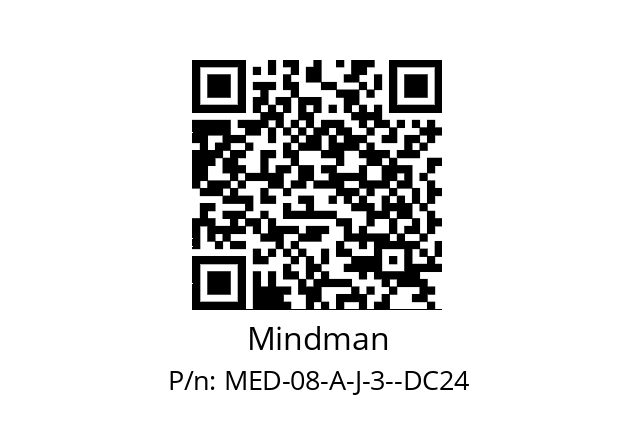   Mindman MED-08-A-J-3--DC24