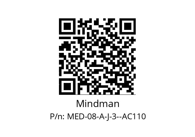   Mindman MED-08-A-J-3--AC110