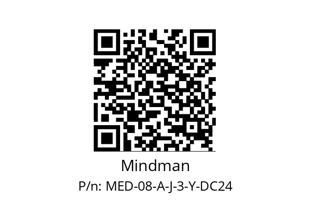   Mindman MED-08-A-J-3-Y-DC24