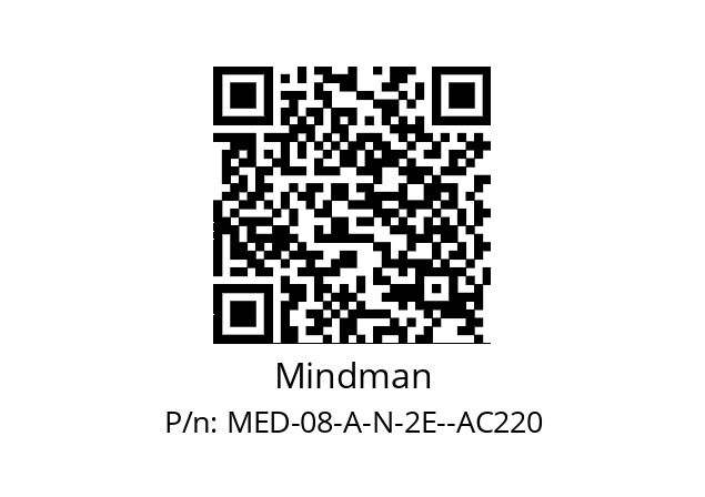   Mindman MED-08-A-N-2E--AC220