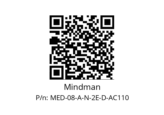   Mindman MED-08-A-N-2E-D-AC110