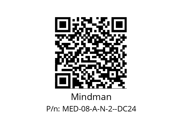   Mindman MED-08-A-N-2--DC24