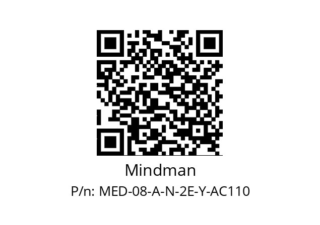   Mindman MED-08-A-N-2E-Y-AC110