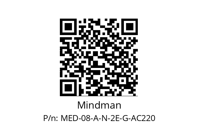   Mindman MED-08-A-N-2E-G-AC220