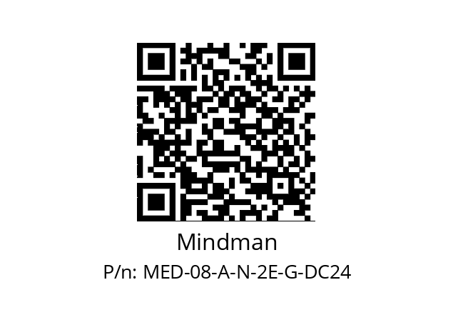   Mindman MED-08-A-N-2E-G-DC24