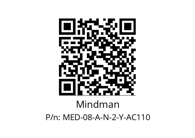   Mindman MED-08-A-N-2-Y-AC110