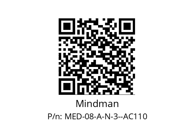   Mindman MED-08-A-N-3--AC110