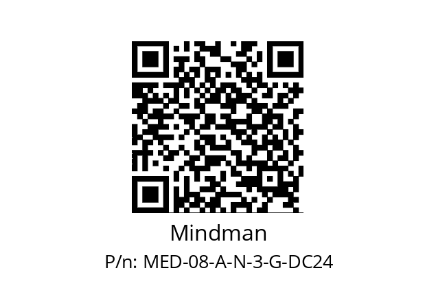   Mindman MED-08-A-N-3-G-DC24