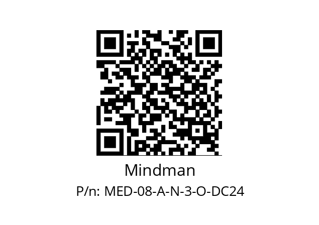   Mindman MED-08-A-N-3-O-DC24