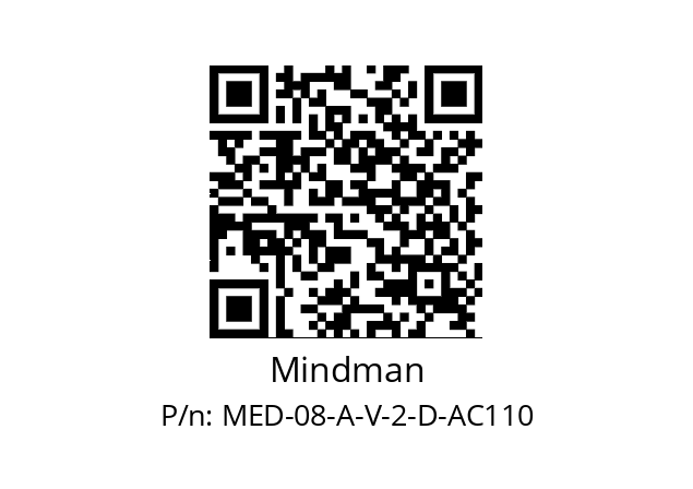   Mindman MED-08-A-V-2-D-AC110