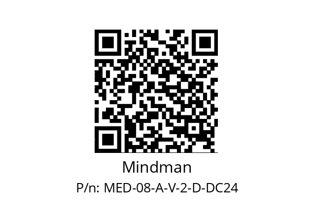   Mindman MED-08-A-V-2-D-DC24