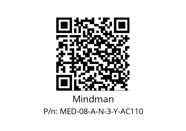   Mindman MED-08-A-N-3-Y-AC110