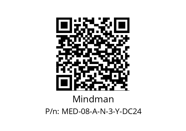   Mindman MED-08-A-N-3-Y-DC24