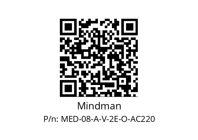   Mindman MED-08-A-V-2E-O-AC220