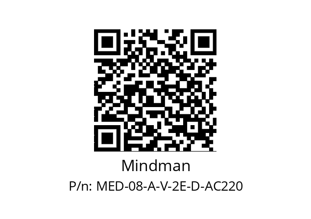   Mindman MED-08-A-V-2E-D-AC220