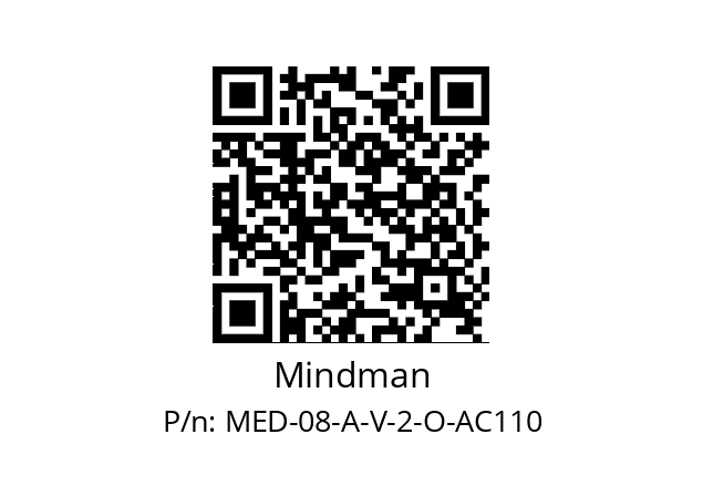   Mindman MED-08-A-V-2-O-AC110