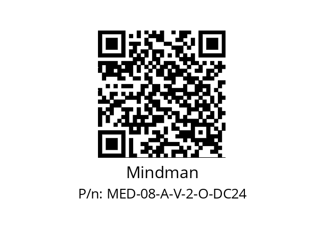   Mindman MED-08-A-V-2-O-DC24