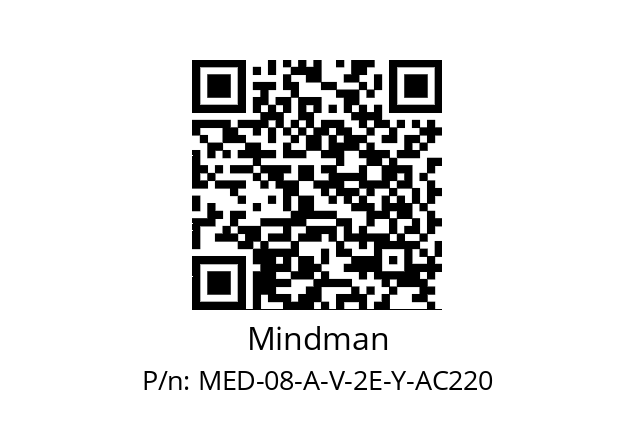   Mindman MED-08-A-V-2E-Y-AC220