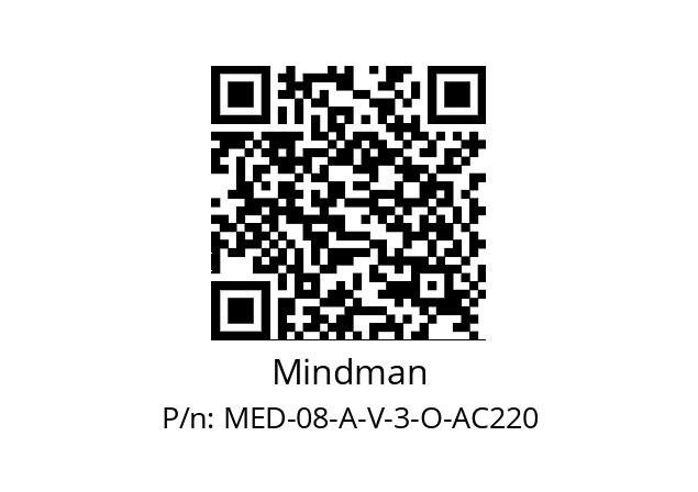   Mindman MED-08-A-V-3-O-AC220