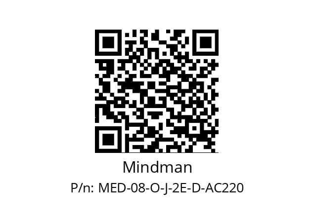   Mindman MED-08-O-J-2E-D-AC220