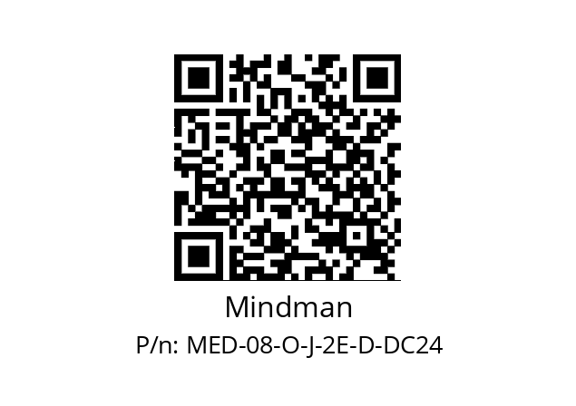   Mindman MED-08-O-J-2E-D-DC24