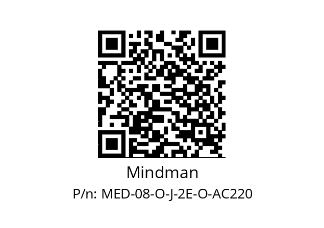   Mindman MED-08-O-J-2E-O-AC220