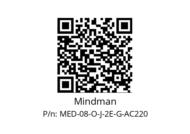   Mindman MED-08-O-J-2E-G-AC220