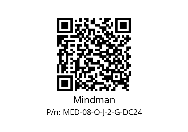   Mindman MED-08-O-J-2-G-DC24