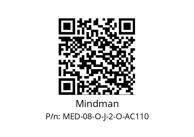   Mindman MED-08-O-J-2-O-AC110