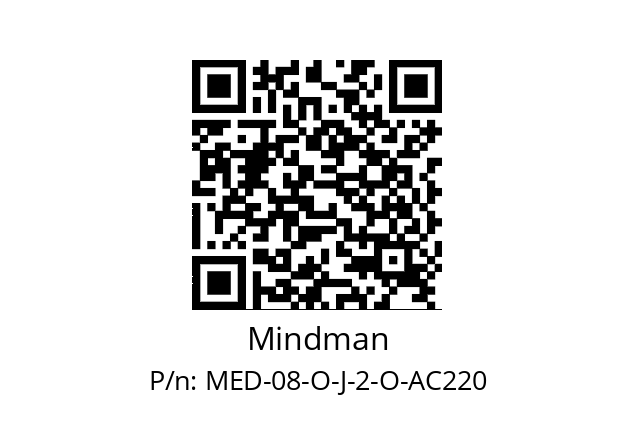   Mindman MED-08-O-J-2-O-AC220