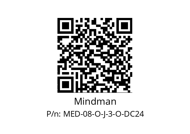   Mindman MED-08-O-J-3-O-DC24