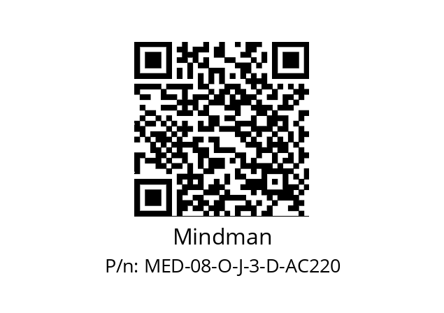   Mindman MED-08-O-J-3-D-AC220