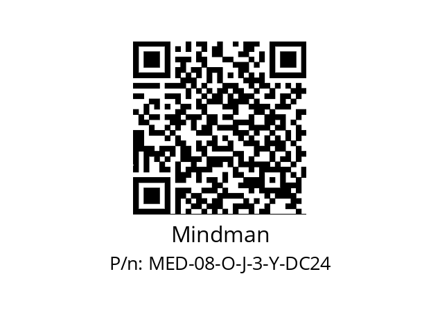   Mindman MED-08-O-J-3-Y-DC24