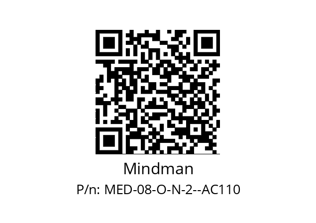   Mindman MED-08-O-N-2--AC110